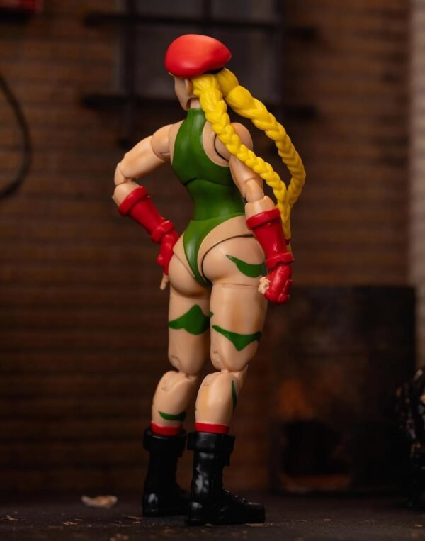 1753021452 Jada Toys – Street Fighter II Cammy Action Figure 112 Scale Collectible Includes Interchangeable Heads Hands and Accessories Ages 13 Classic Video Game Nostalgia.jpg