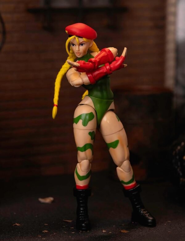 1753021453 Jada Toys – Street Fighter II Cammy Action Figure 112 Scale Collectible Includes Interchangeable Heads Hands and Accessories Ages 13 Classic Video Game Nostalgia.jpg