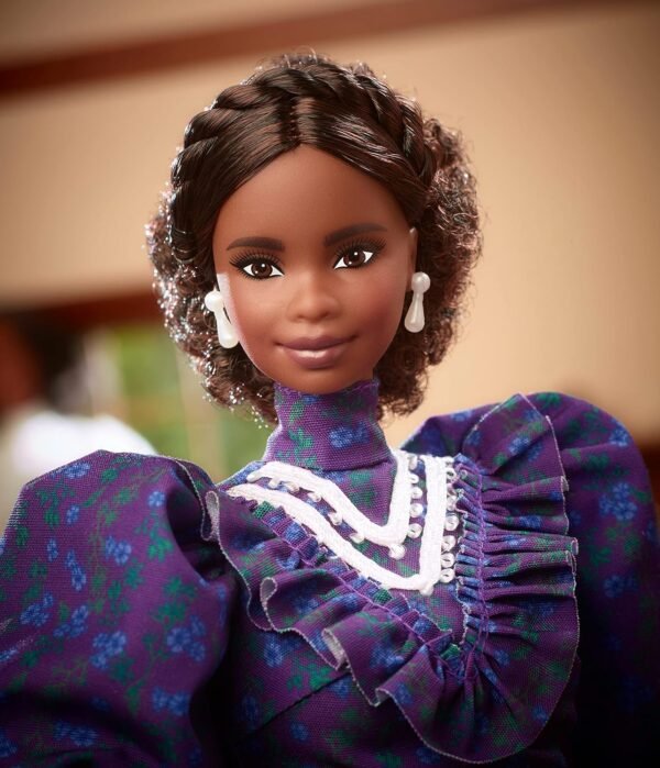 1753179853 Barbie Inspiring Women Doll Madam C.J. Walker Wearing Puff Sleeve Blouse Full Length Skirt Accessories Collectible with Doll Stand Certificate of Authenticity.jpg