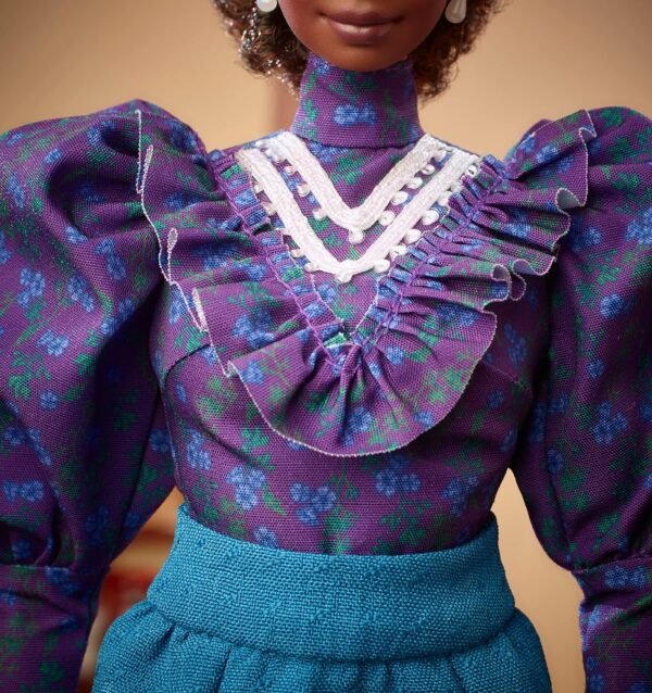 1753179854 Barbie Inspiring Women Doll Madam C.J. Walker Wearing Puff Sleeve Blouse Full Length Skirt Accessories Collectible with Doll Stand Certificate of Authenticity.jpg