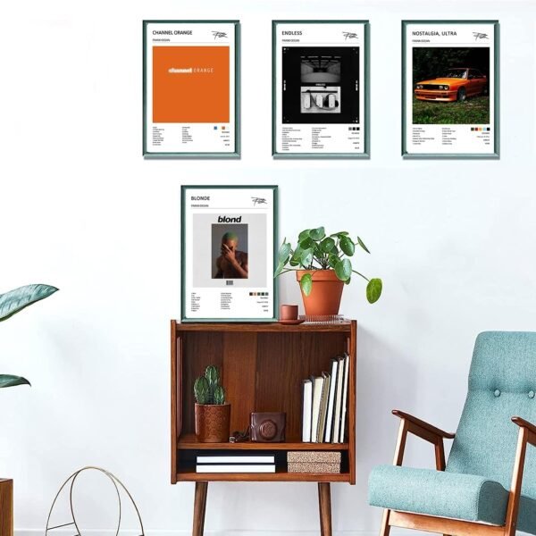 1753212254 HYDIK Frank Ocean Poster Album Cover Limited Edition Posters Set of 4 Unframed 8in x 12in20x30cm Canvas Poster Bedroom Decor Sports Landscape Office Room Decor Gift.jpg