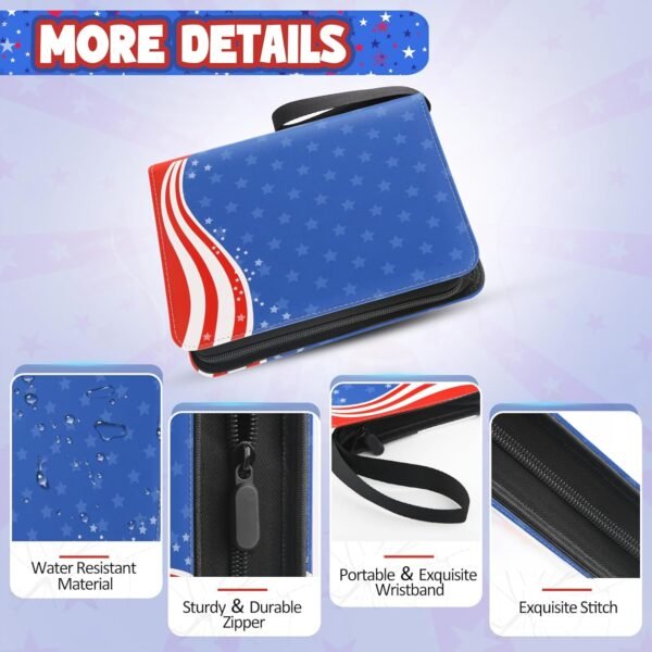 1753331052 Collectible Trading Card Albums，Card Binder Fits 400 Cards with 50 Removable Sleeves，Display Game Card Case book Holder for TCG Sports Card.jpg