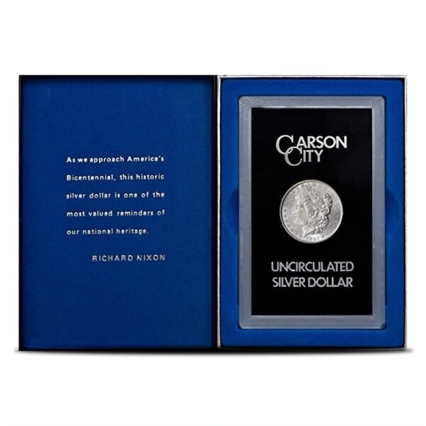 1882 CC 1 Morgan Silver Dollar GSA Uncirculated in Box with COA Dollar Uncirculated US Mint.jpg