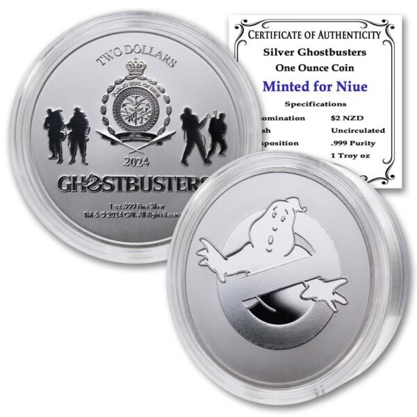 2024 1 oz Niue Silver 40th Anniversary Ghostbusters Coin Brilliant Uncirculated.jpg