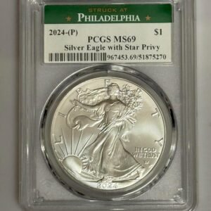 2024 P American Silver Eagle Coin PCGS MS69 Star Privy.jpg