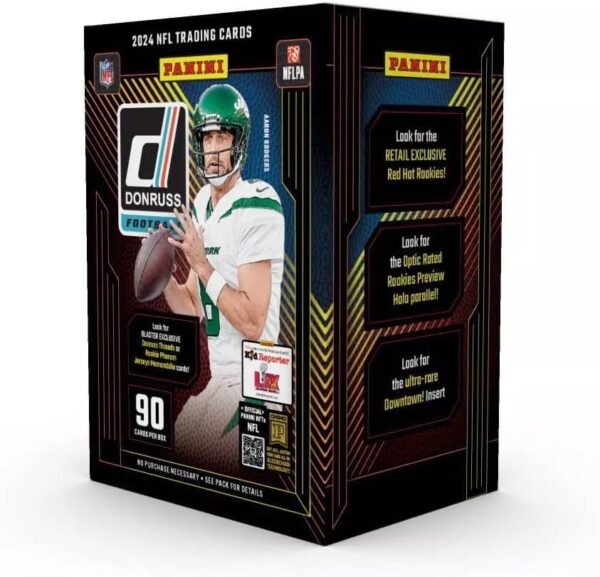 2024 Panini Donruss Football Trading Cards Blaster Box Downtown Inserts.jpg
