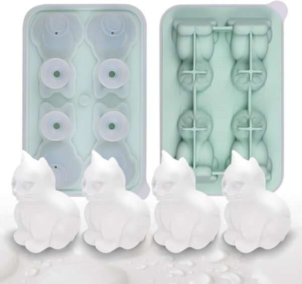 3D Kitten Ice Cube TrayBPA Free Ice Cube MoldsMultifunctional Chocolate Mold.jpg