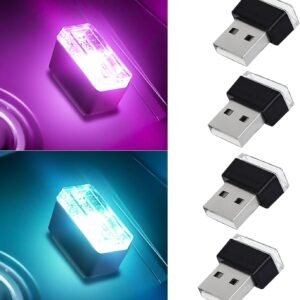 4 PCS USB LED Car Interior Atmosphere Lamp Portable Mini.jpg