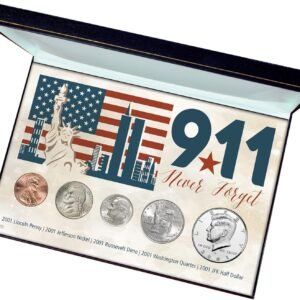 9 11 Never Forget Coin Collection in Display Box September 11.jpg