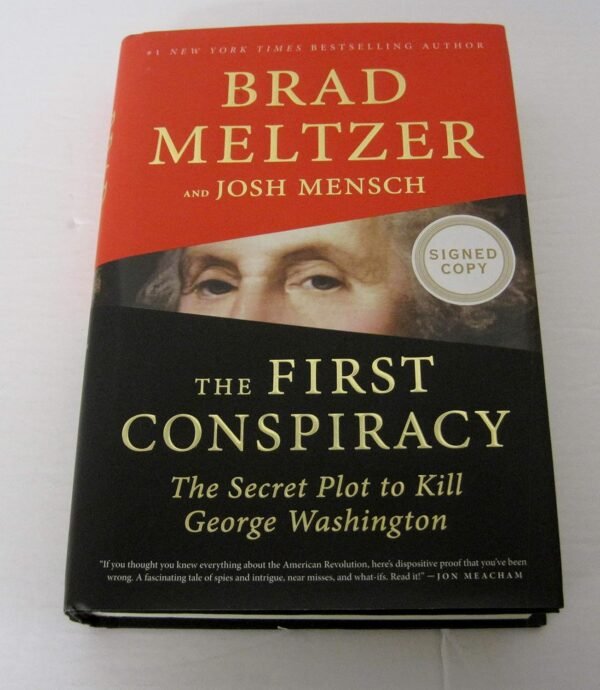AUTOGRAPHEDSIGNED The First Conspiracy by Brad Meltzer Hardcover.jpg
