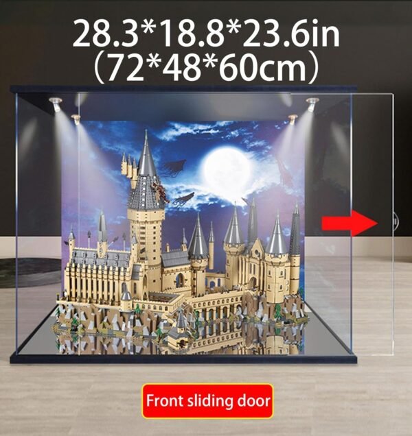 Applicable to Lego 71043 Castle Spotlight Acrylic Display Box28.3 18.8 23.6inDisplay Cases for Collectibles Protect Your Collectibles from Dust with a Clear ShowcaseSpotlight.jpg