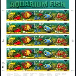 Aquarium Fish Collectible Sheet of 20 33 Cent Stamps.jpg