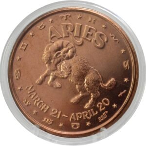 Aries Ram Token 1 oz Pure Copper Challenge Coin in.jpg