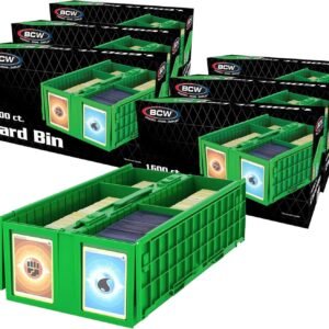 BCW Collectible Card Bin Green Holds up to 1600.jpg