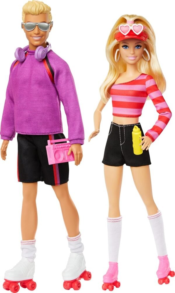 Barbie Fashionistas Set with 2 Fashion Dolls 6 Accessories.jpg