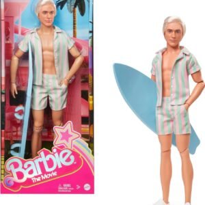 Barbie The Movie Ken Doll Wearing Pastel Pink and Green.jpg