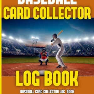 Baseball Card Collector Log Book Sport trading card collection journal.jpg