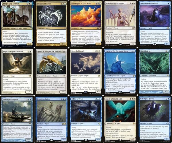 BlueWhite Spirit Commander Deck Custom Built Elite MTG EDH 100 Card.jpg
