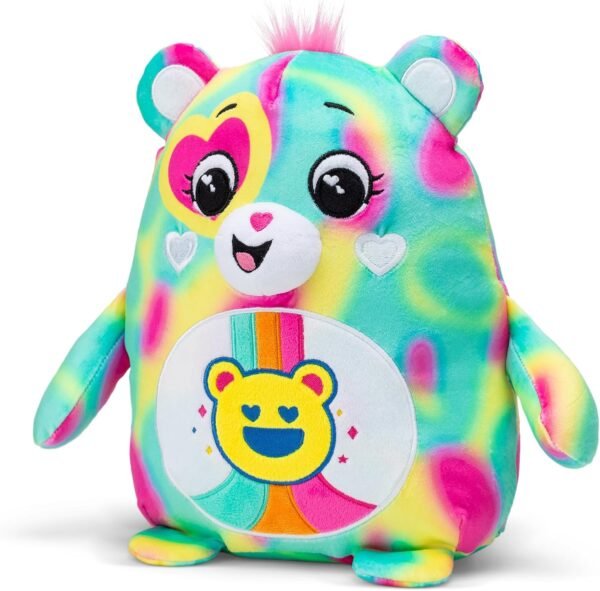 Care Bears Squishy 10 Plush Good Vibes Bear Soft Huggable Squishy Material – Good for Girls and Boys Employees Collectors Ages 4.jpg