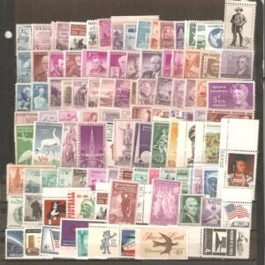 Collectible Postage Stamps 100 Different Mint Unused USA Stamp Collection.jpg