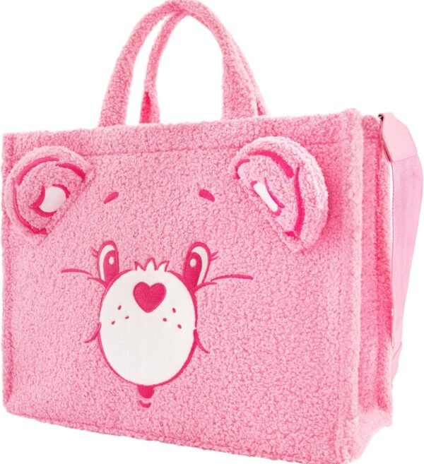Concept One Care Bears Tote Bag Cheer Bear Faux Fur.jpg