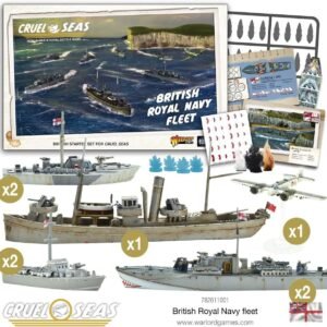 Cruel Seas Warlord British Royal Fleet 1300 WWII Naval Military.jpg