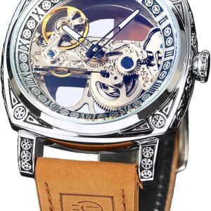 FORSINING Mens Luxury Square Carving Mechanical Watch Retro Totem Double.jpg