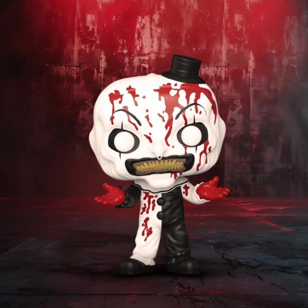 Funko POP Movies Terrifier 2 Art The Clown Bloody Collectable Vinyl Figure Gift Idea Official Merchandise for Kids Adults Horror Fans Model Figure for Collectors and Display.jpg