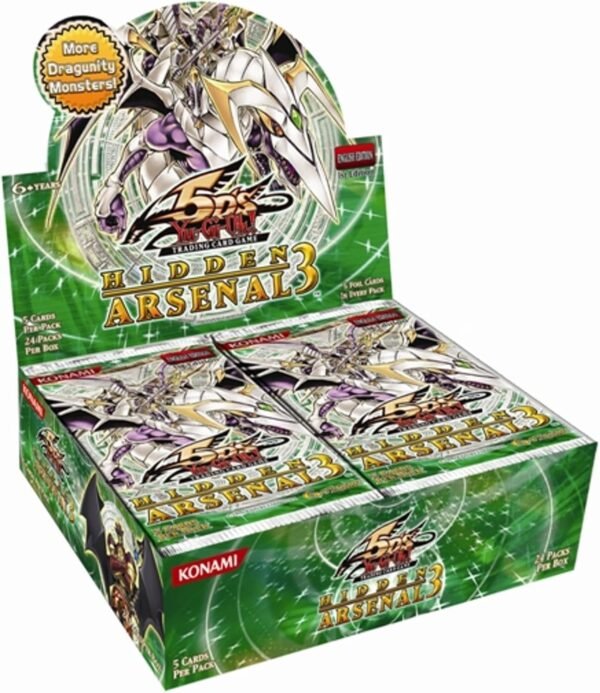 Konami Yu Gi Oh Hidden Arsenal 3 Booster Box.jpg