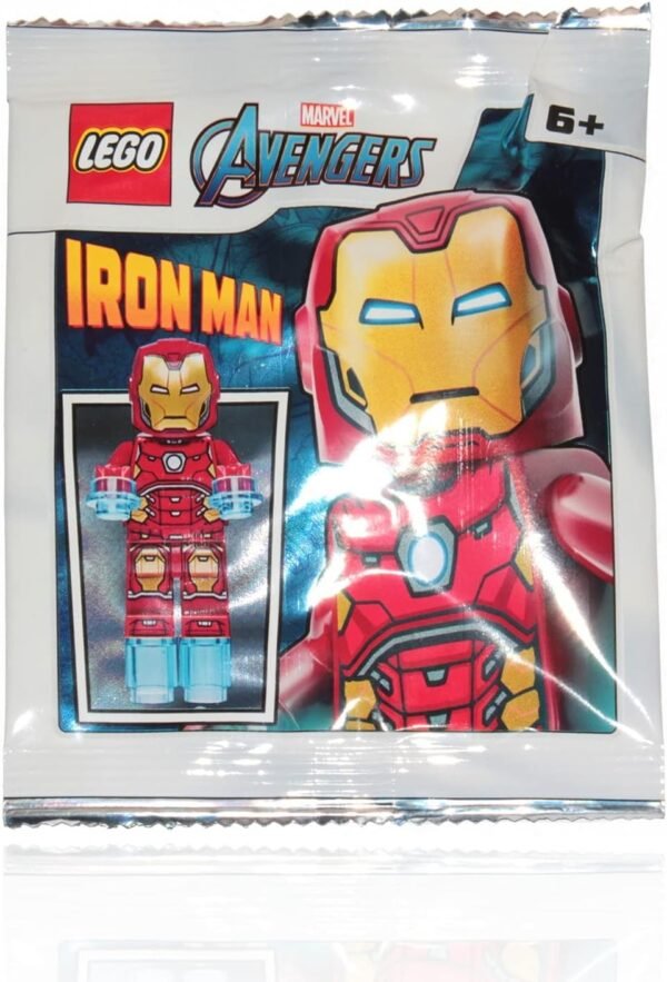 LEGO Marvel Avengers Super Heroes Minifigure Iron Man with Power Blasts Limited Edition Foil Pack.jpg