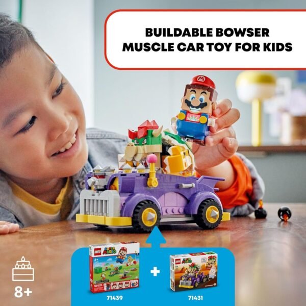 LEGO Super Mario Bowsers Muscle Car Expansion Set Collectible Bowser Toy for Kids Gift for Boys Girls and Gamers Ages 8 and Up 71431.jpg