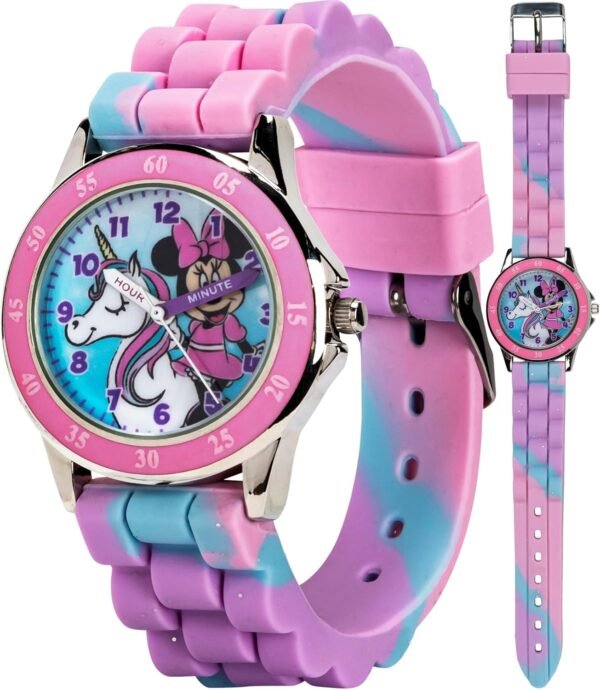 Minnie Mouse Time Teacher Watch for Girls Analog Time.jpg