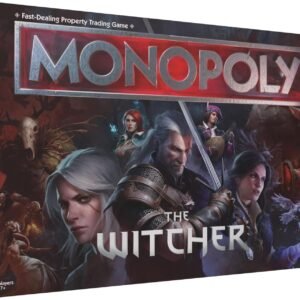 Monopoly The Witcher Play as Crystal Skull Flaming Book.jpg