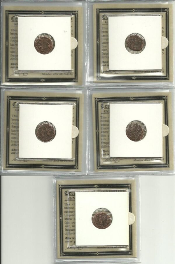 ONE AUTHENTIC ANCIENT ROMAN Bronze COIN 1700 Years Old.jpg