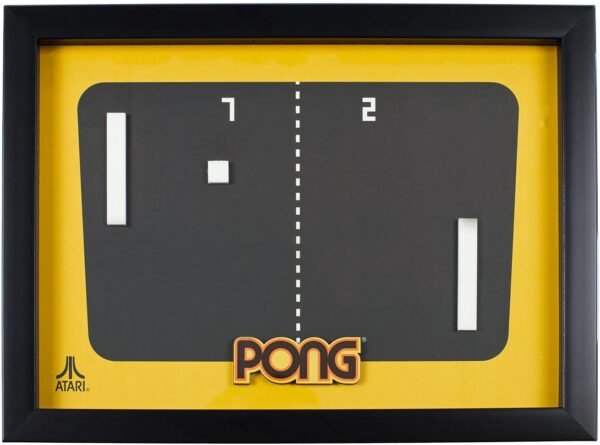 Official Atari 3D Gaming Wall Art Authentic Pong Collection for.jpg