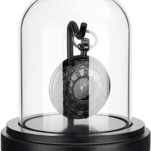 PH PandaHall 3x4 inch Pocket Watch Display Case Watch Glass.jpg