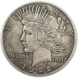 Replica 1922 Peace Dollar Coin Liberty American Liberty Coin United.jpg