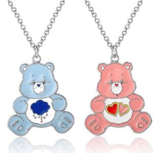 SALLY ROSE Care Bears BFF Necklace for 2 with Grumpy.jpg