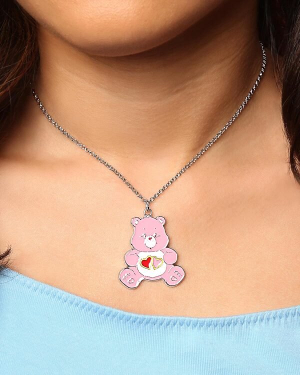 SALLY ROSE Care Bears BFF Necklace for 2 with Grumpy Bear and Love a Lot Bear Official License Necklaces for 2.jpg