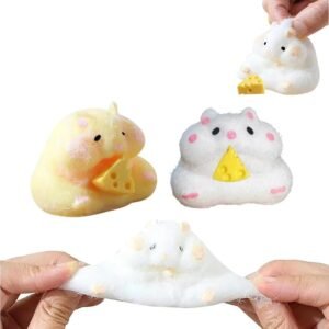 Squishy Hamster Squeeze Toys for Kids 2 Pack Cute Kawaii.jpg