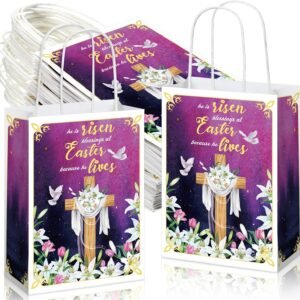 Tinlade 36 Pcs Easter Treat Bags with Handles Bulk He.jpg