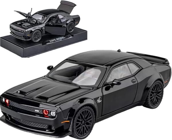 Toy Car Model 132 Challenger Hellcat Alloy Model Car with.jpg