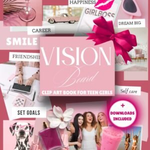 Vision Board Clip Art Book for Teen Girls Inspiring Images.jpg