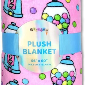 iscream Candy Print Silky Soft Plush 56 x 60 Fleece.jpg