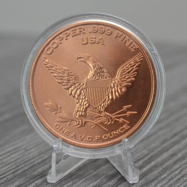 1754191455 Megalodon Shark 1 oz Pure .999 Copper Round Collecticble 39mm Challenge Coin in Capsule COA by Heavenly Metals.jpg