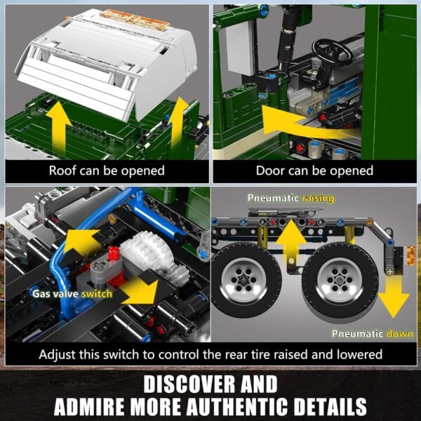 1754720651 Mould King Tractor Truck Block Kits Model MOC Building Blocks Set to Build Gift for Kids Age 14Adult Collections Enthusiasts2181 Pieces with MotorAPP Remote Control.jpg