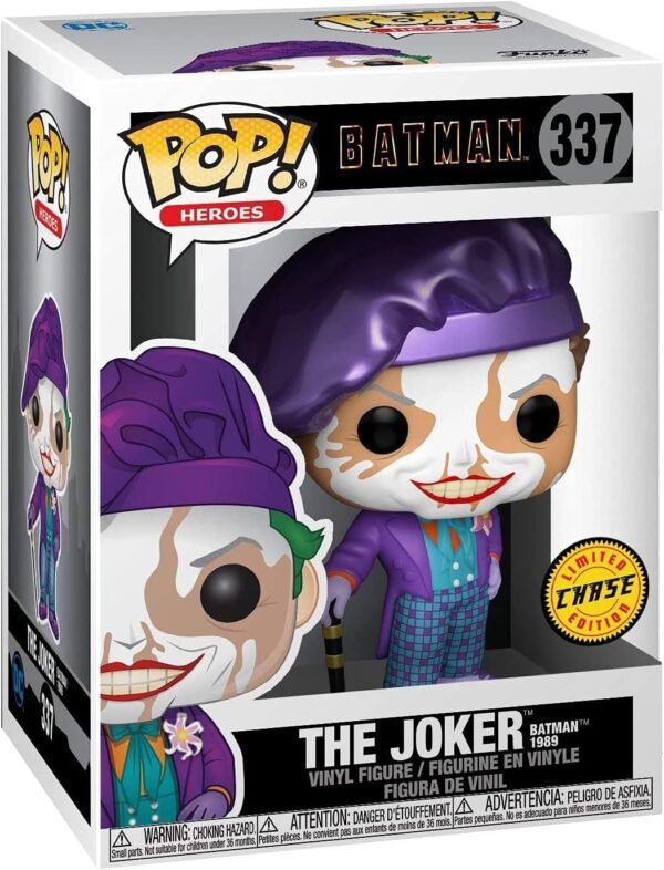 1755710655 POP DC Heroes Batman 80th Joker 1989 Edition Chase Funko Pop Vinyl Figure Bundled with Compatible Pop Box Protector Case Multicolored 3.75 inches.jpg