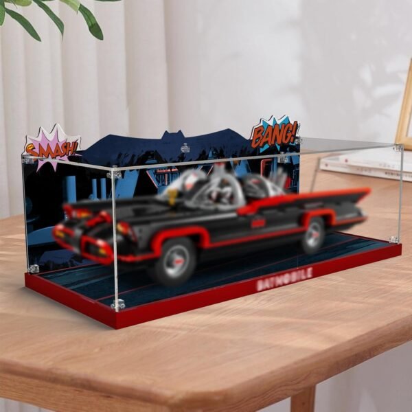 1755887089 Acrylic Display Case Compatible with 76328 Batmobile ONLY Display Case The Model NOT Included.jpg