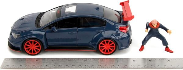 1756142651 Jada Toys 2016 Subaru WRX STI wYuji Itadori Die Cast Figure Jujutsu Kaisen 124 Scale Collectible Car – Opening Doors Hood Trunk.jpg