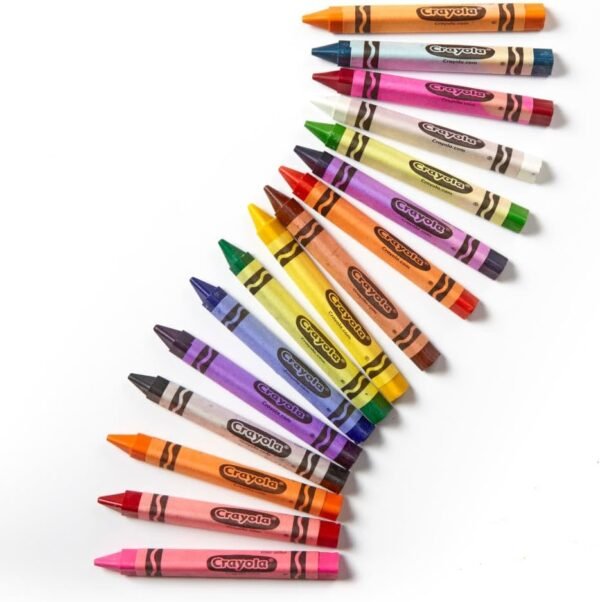 1756157053 Crayola Triangular Crayon Classpack 256ct 16 Assorted Toddler Crayons Anti Roll Bulk Back to School Essentials Preschool Teacher Classroom Must Haves.jpg
